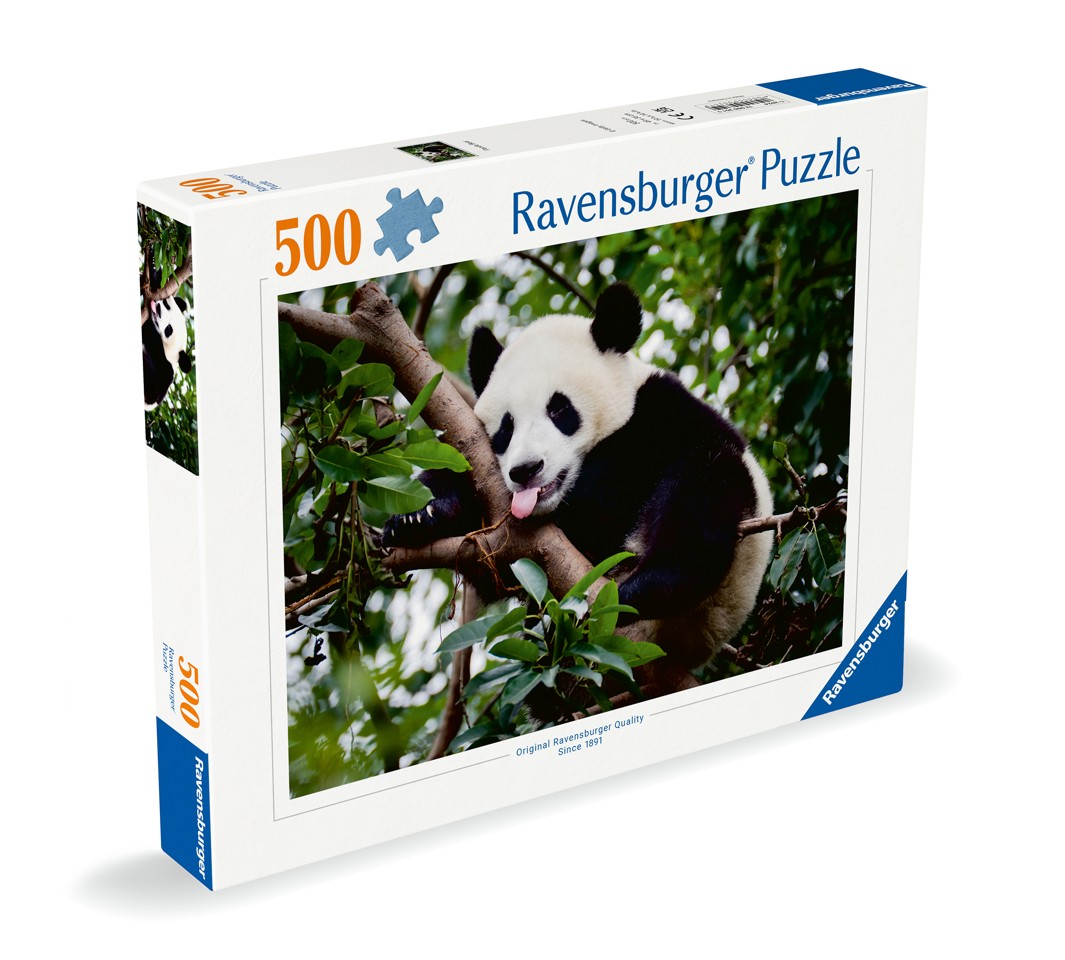 Ravensburger - Puslespil Panda Bear 500 brikker