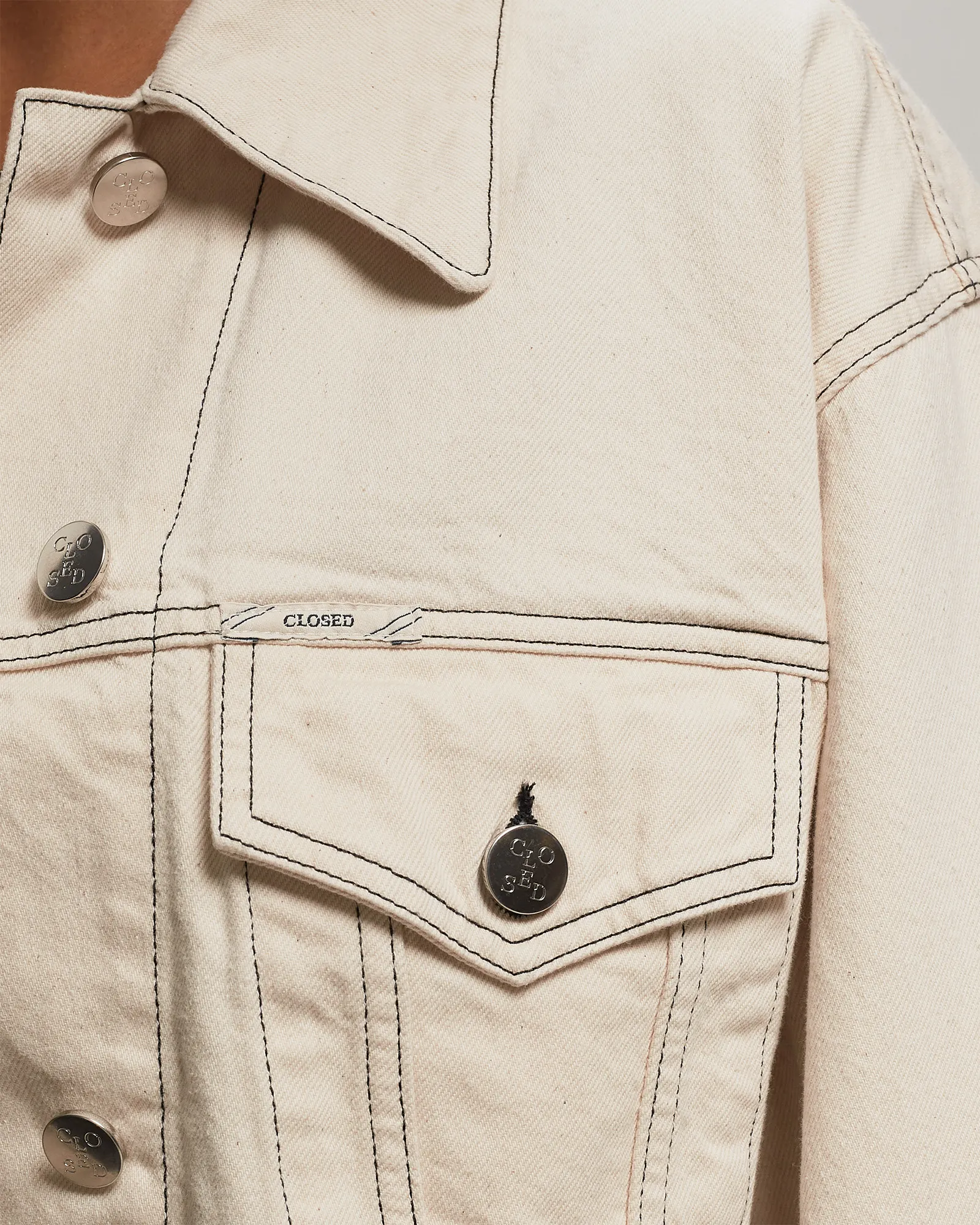 CLOSED BOXY DENIM JACKET