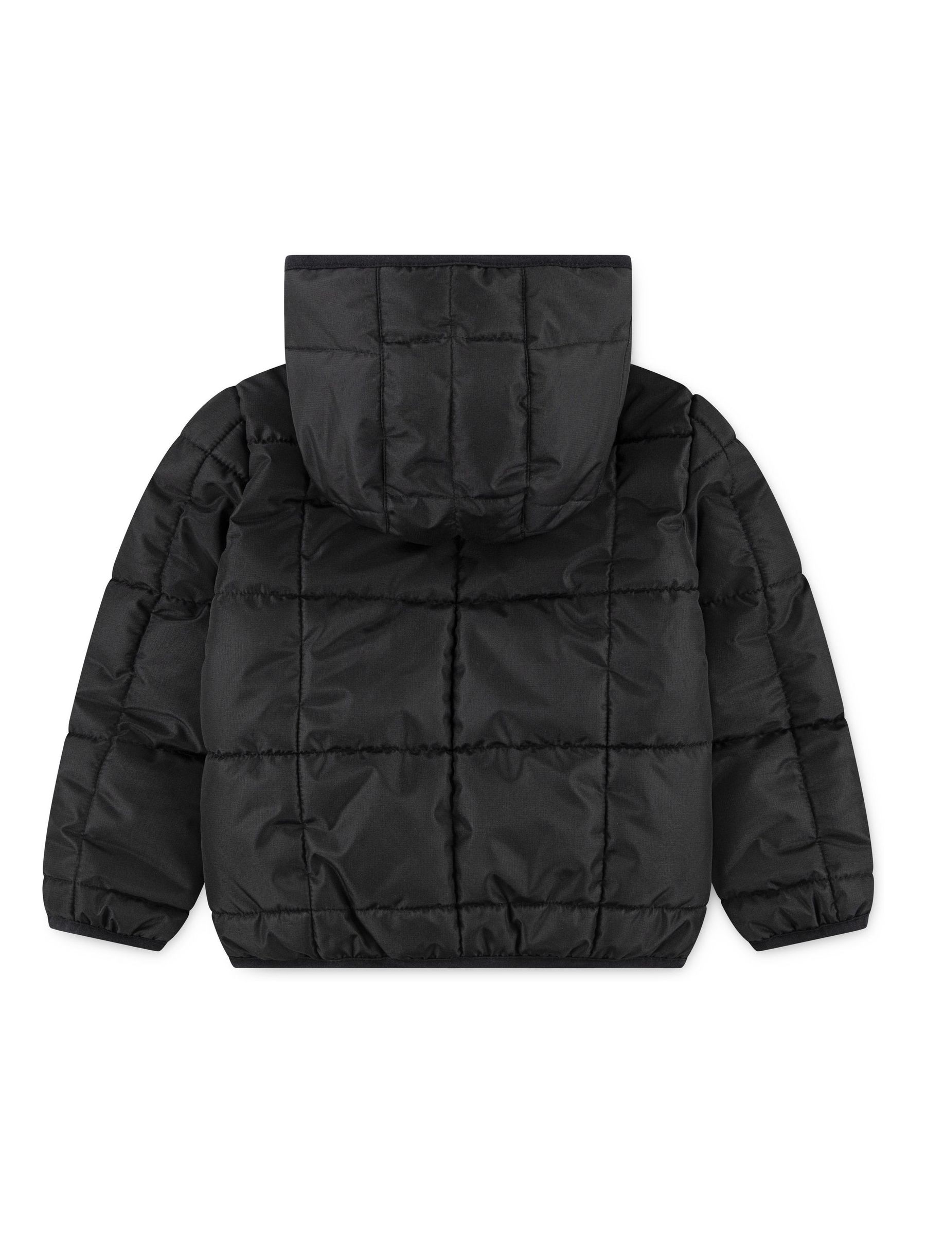 Jordan Jumpman Logo Puffer Black Jacket