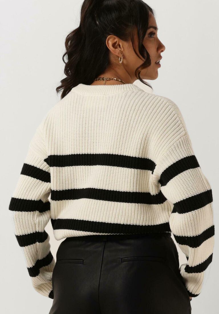 SELECTED FEMME witte selected femme trui slfbloomie ls knit o-neck b