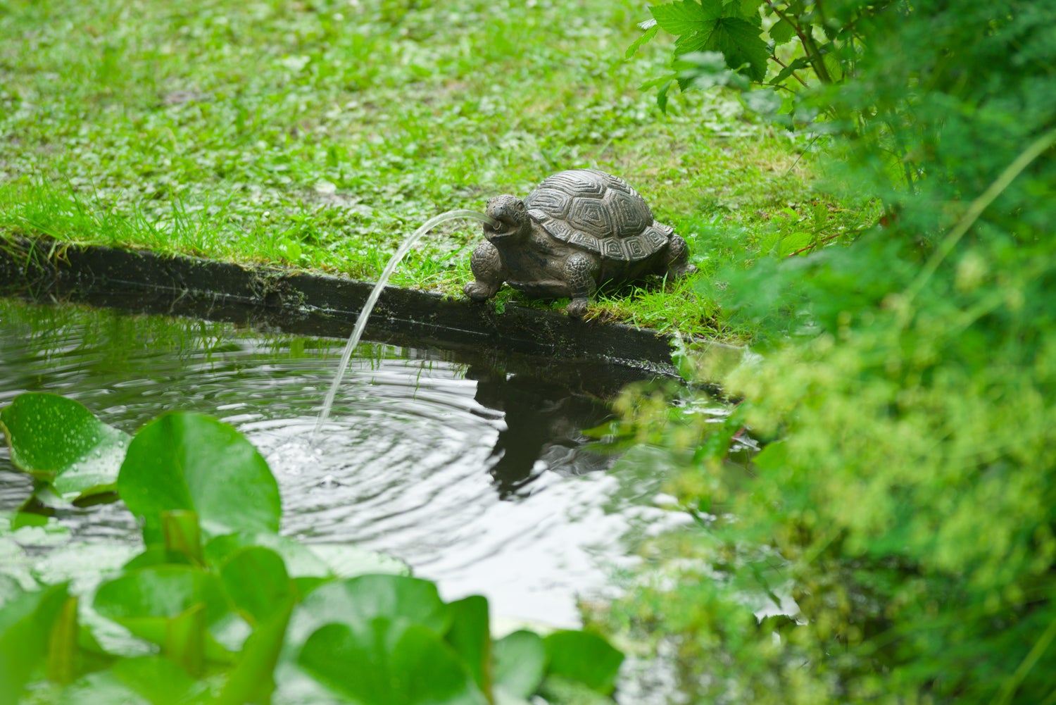 Ubbink spuitfiguur schildpad brons 21 x 18 x 14 cm