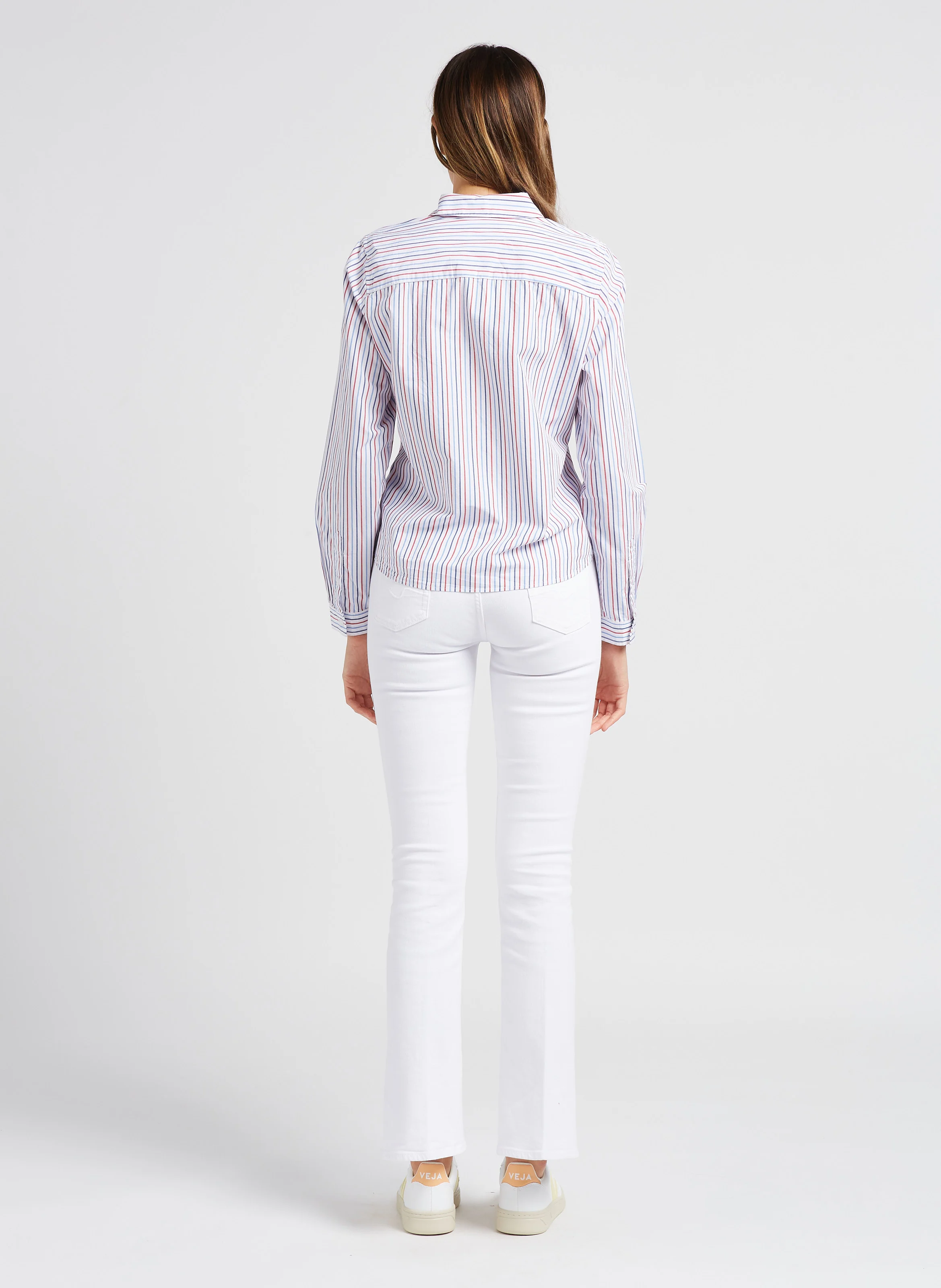 Jean bootcut stretch | Blanc