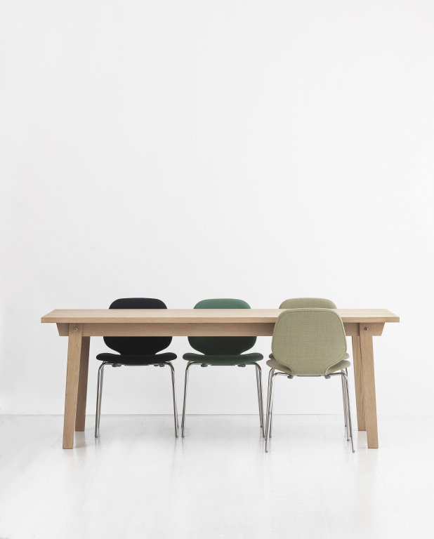 Normann Copenhagen Slice Linoleum tafel 200x90 bordeaux