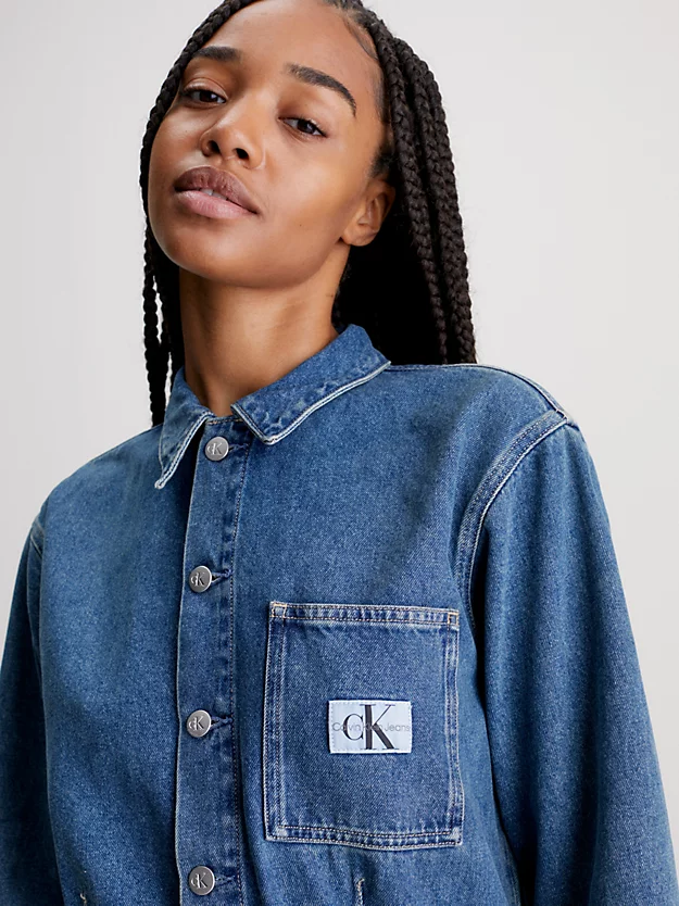 vestido camisa jeans