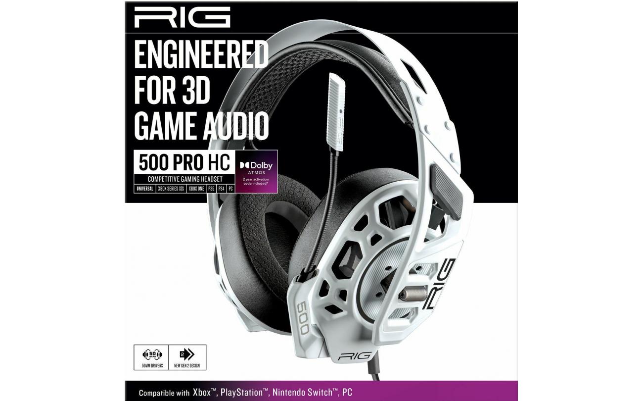PS4/PS5 Nacon RIG 500PROHC G2 Headset Wit