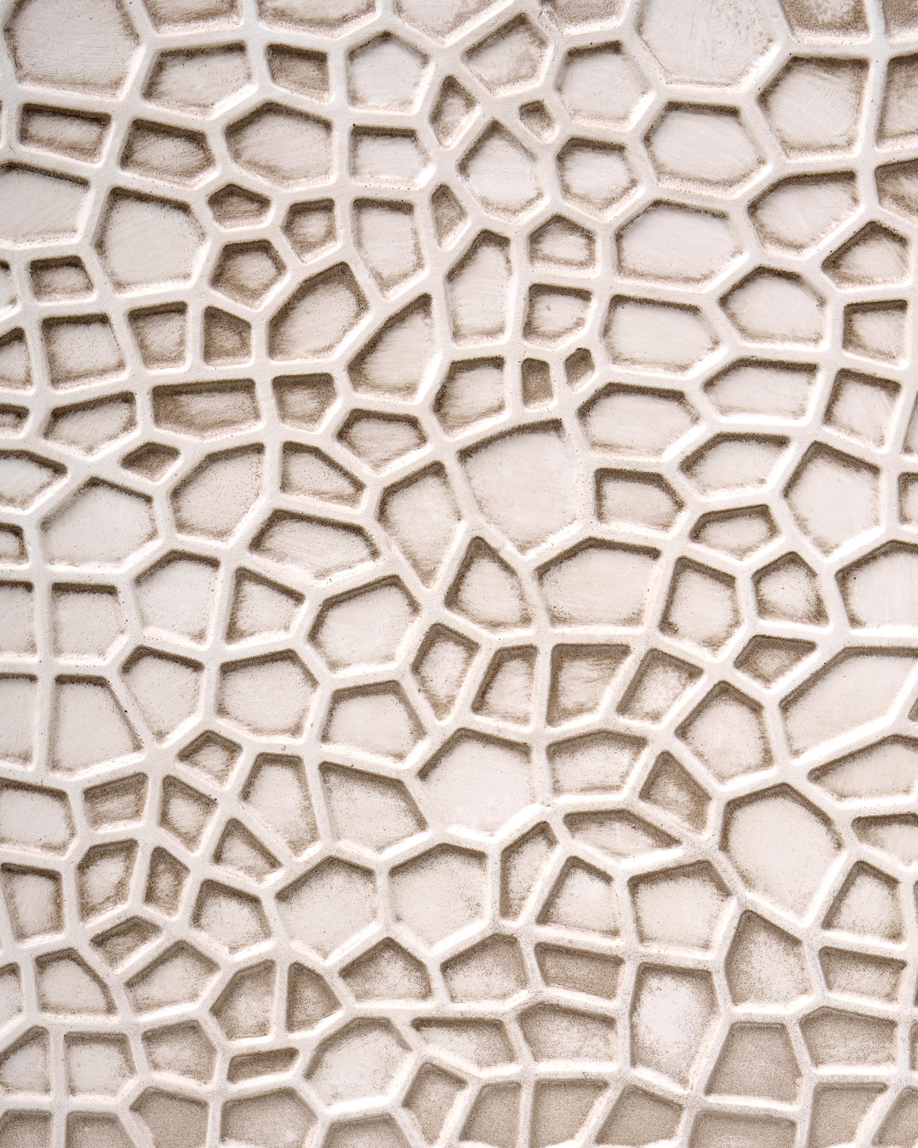 Bloempot FEIYAN 44 cm Lichtbeige
