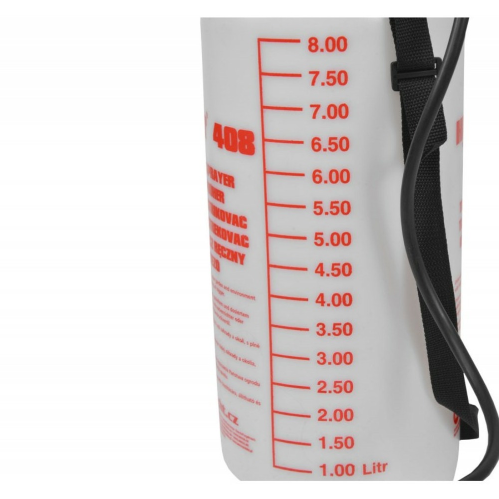 H 408 pulvérisateur à pression engrais 8l avec jet 50cm tuyau de 1,3m 3bars