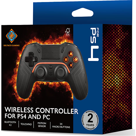 PS4 Controller Deltaco - Sort