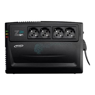 INFOSEC Zen Live 800 - Onduleur 4 prises - 800 VA