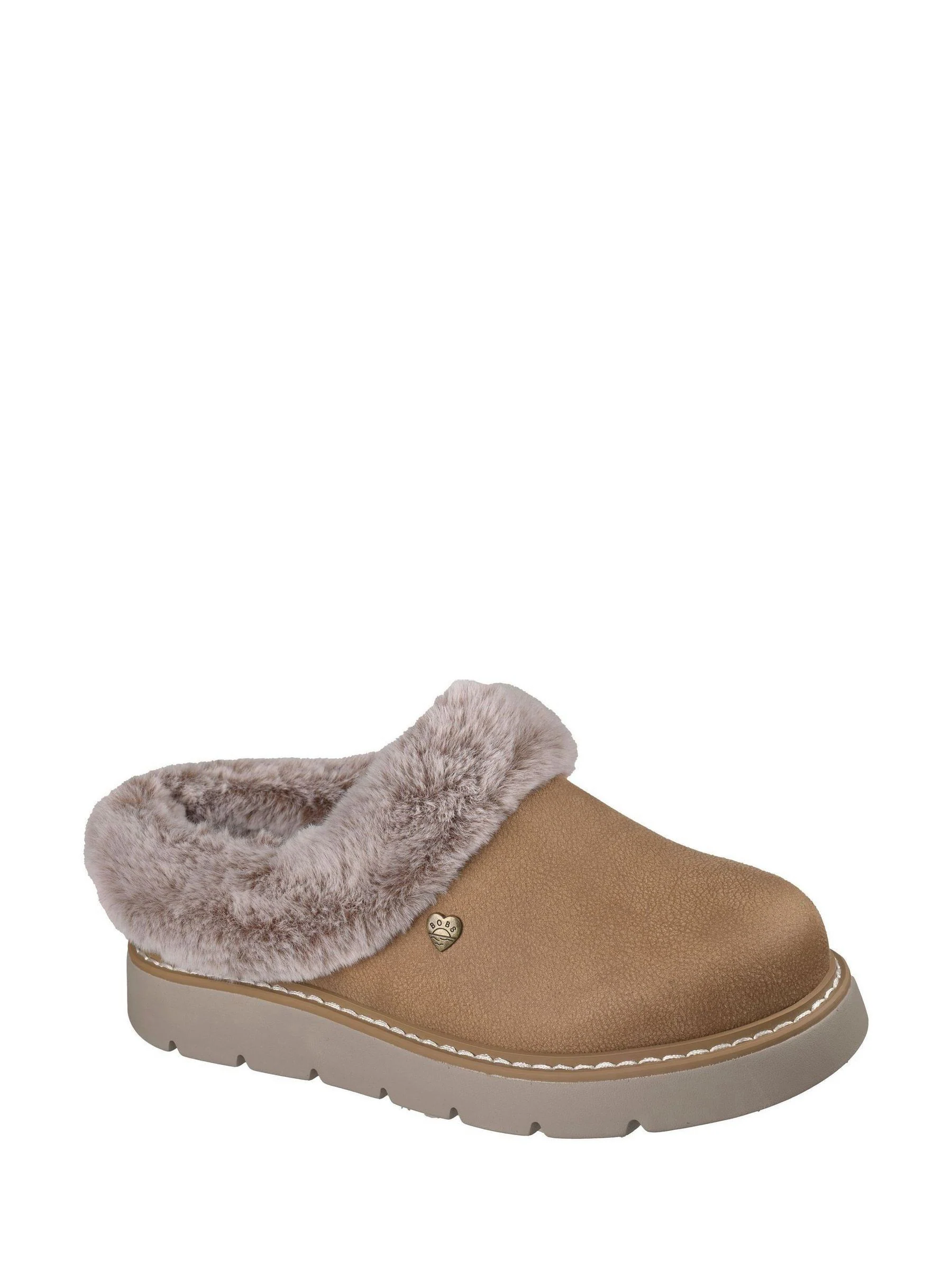 Kastanjebruin - Skechers Keepsakes Lite Cozy Mix Pantoffels