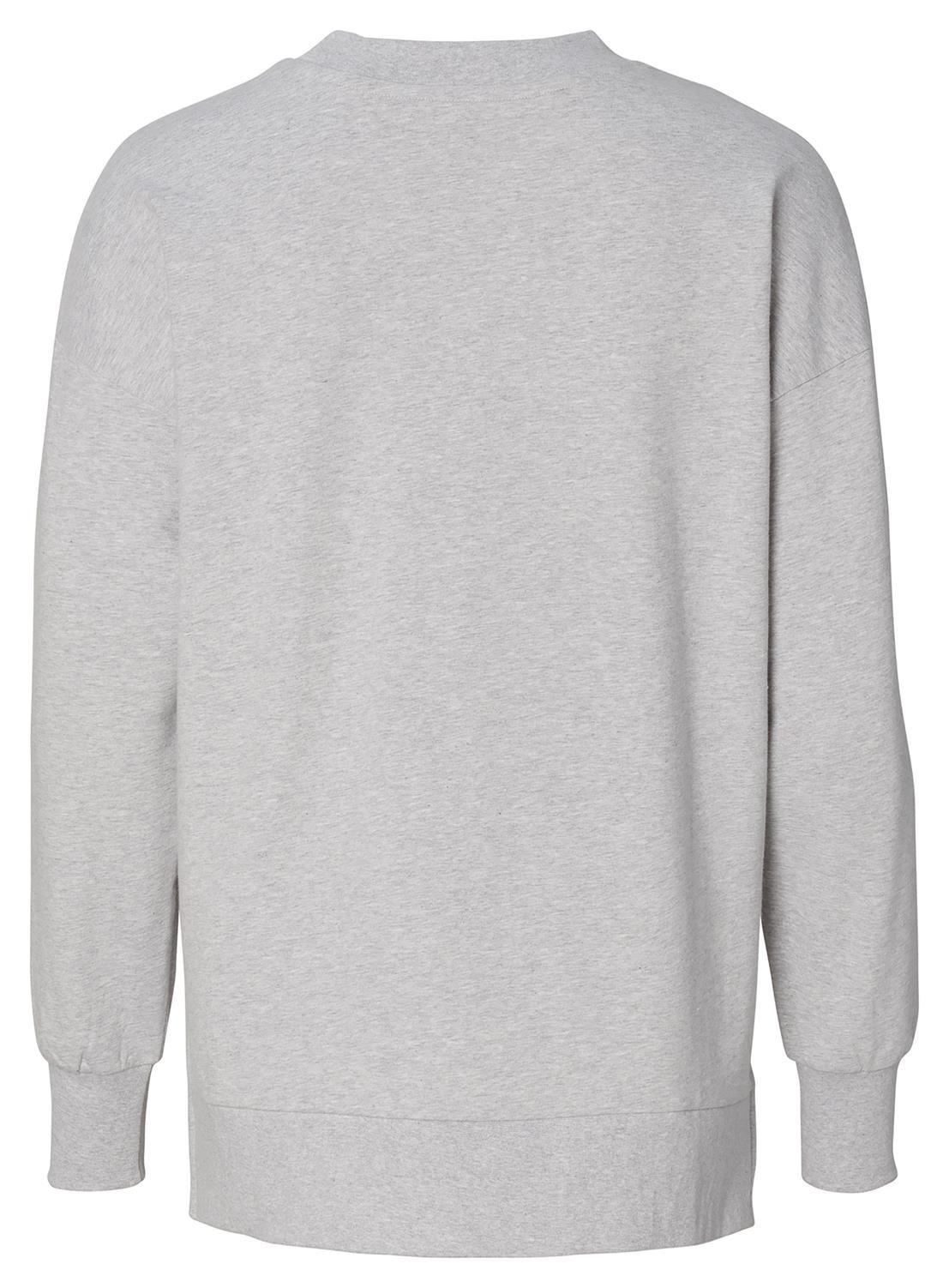 Noppies Maternity Trui met voedingsfunctie Pepe - Grey Melange