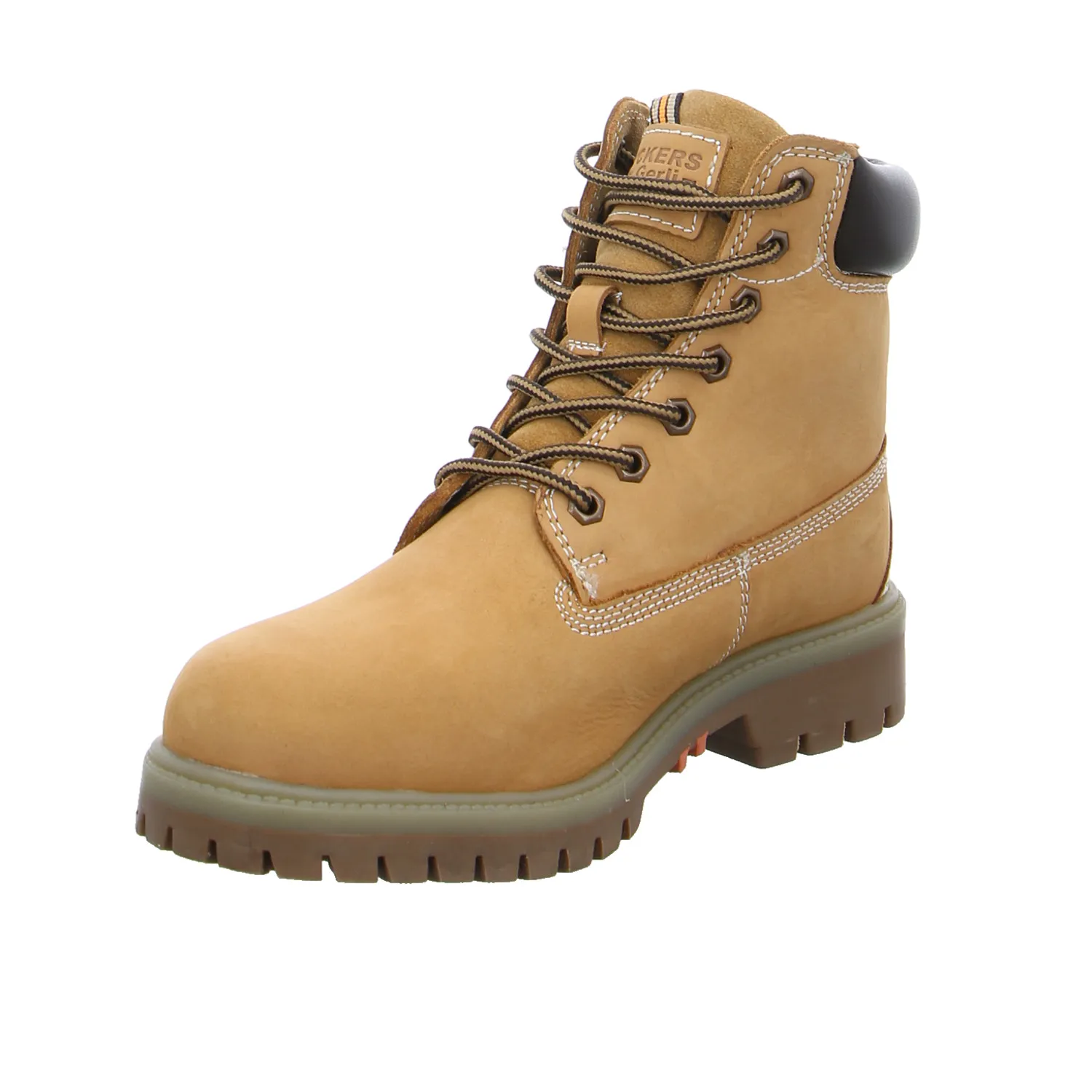 DOCKERS Winter-Boots Beige Leder