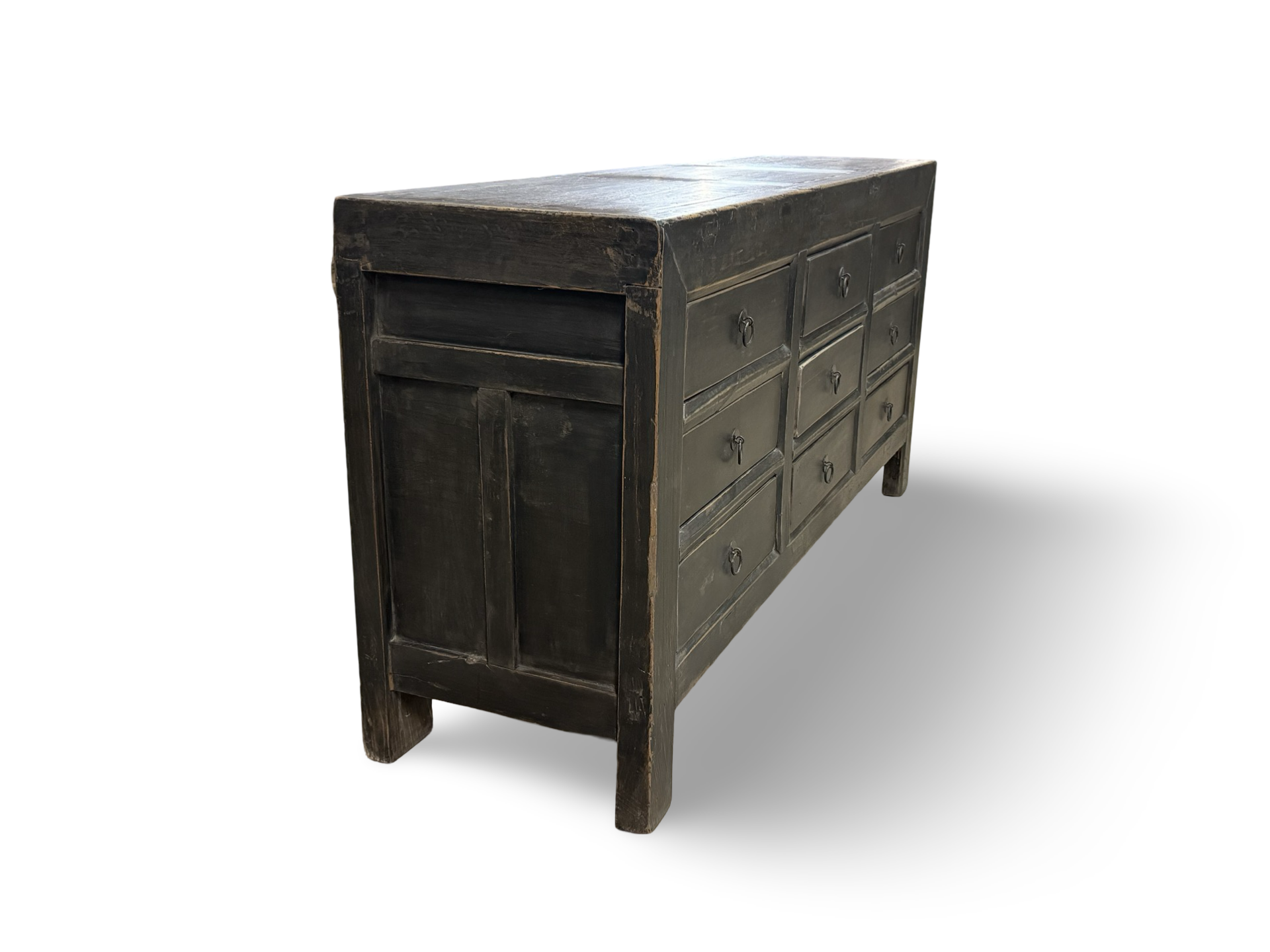 Dressoir 9 lades zwart uniek Dressoir 9 laden zwart uniek