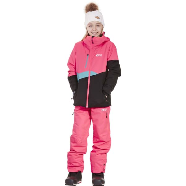 Veste snowboard PICTURE NAIKA JKT KIDS NEON PINK BLACK