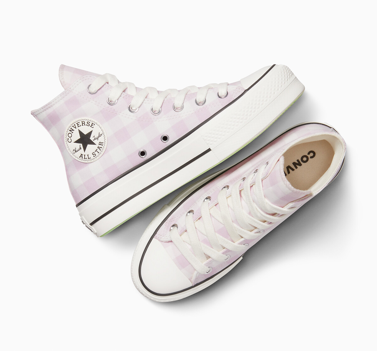CONVERSE<br>Tênis Chuck Taylor All Star Lift Hi Xadrez