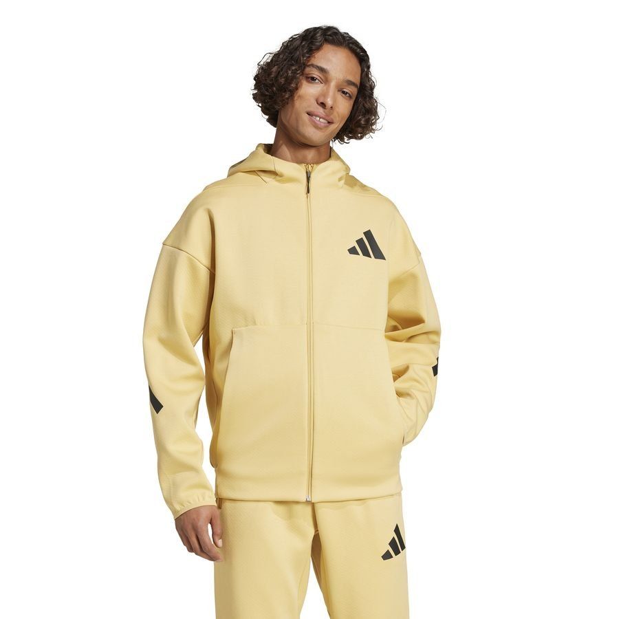 adidas Sweat à Capuche Z.N.E. Full Zip - Oat