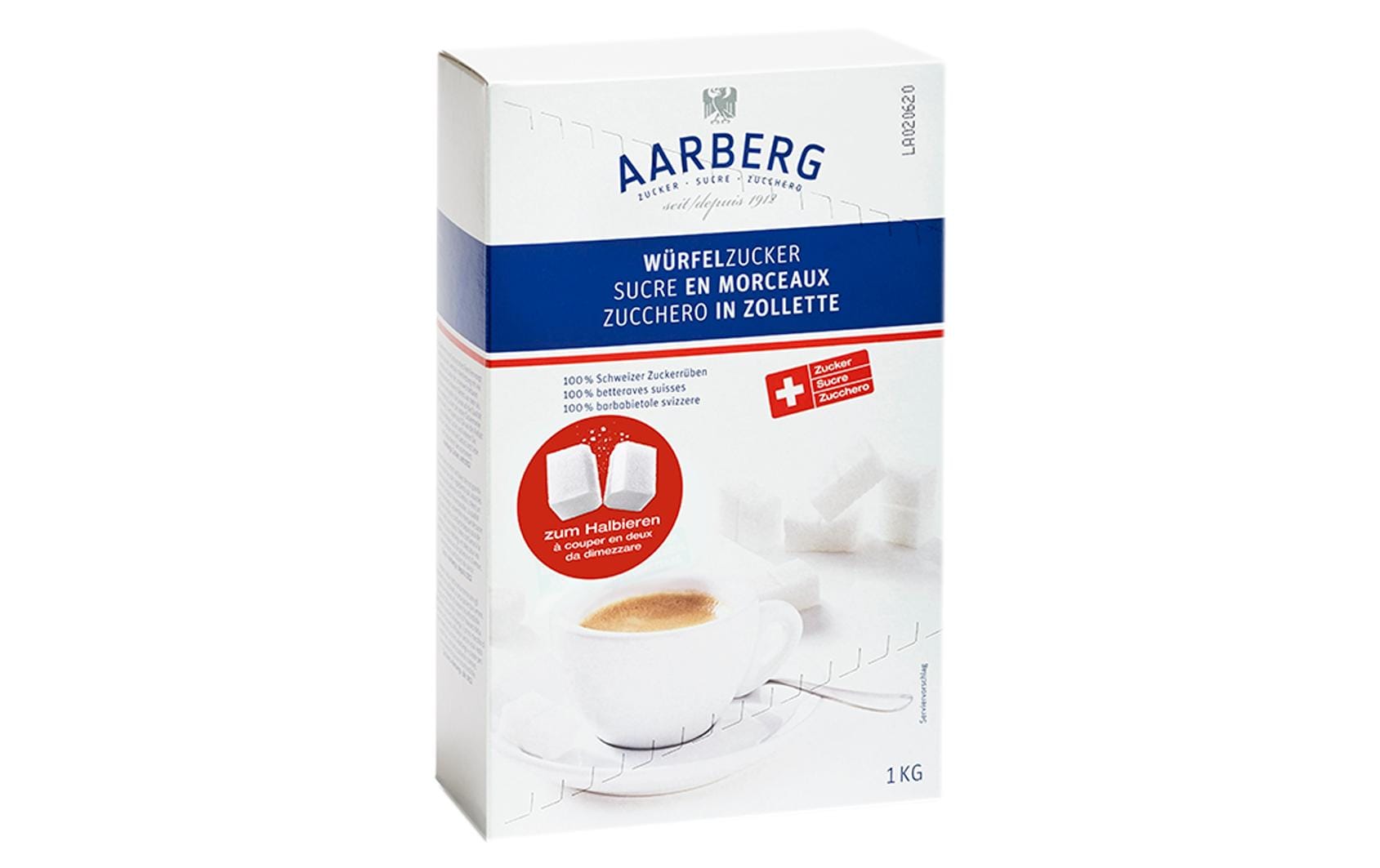 Würfelzucker 1 kgSchweizer Zucker