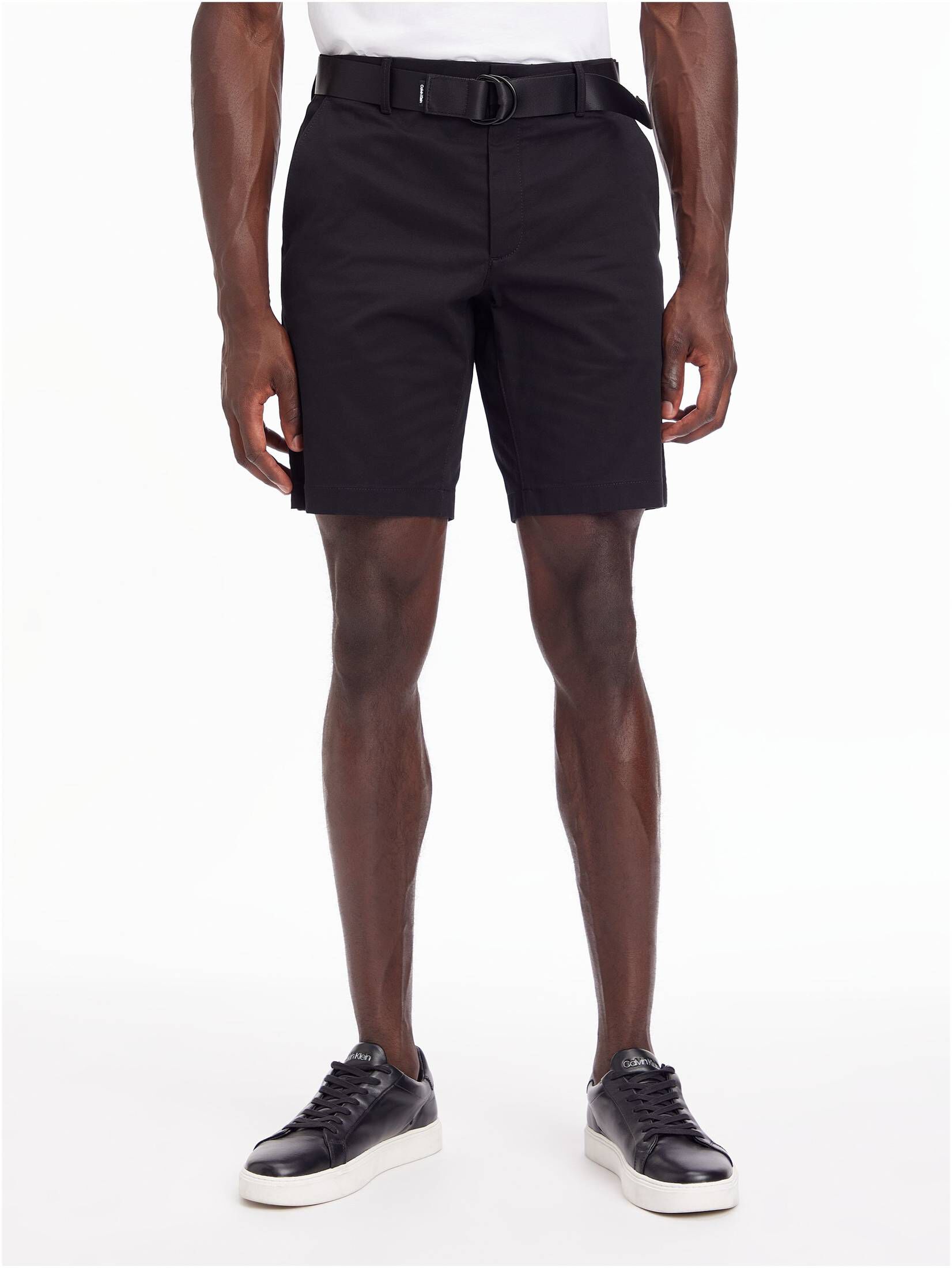 CALVIN KLEIN| Herren Shorts MODERN TWILL SLIM SHORT BELT