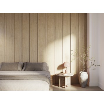 Decowall Elements afwerkingslat natuur eiken 260x2,6cm 12mm