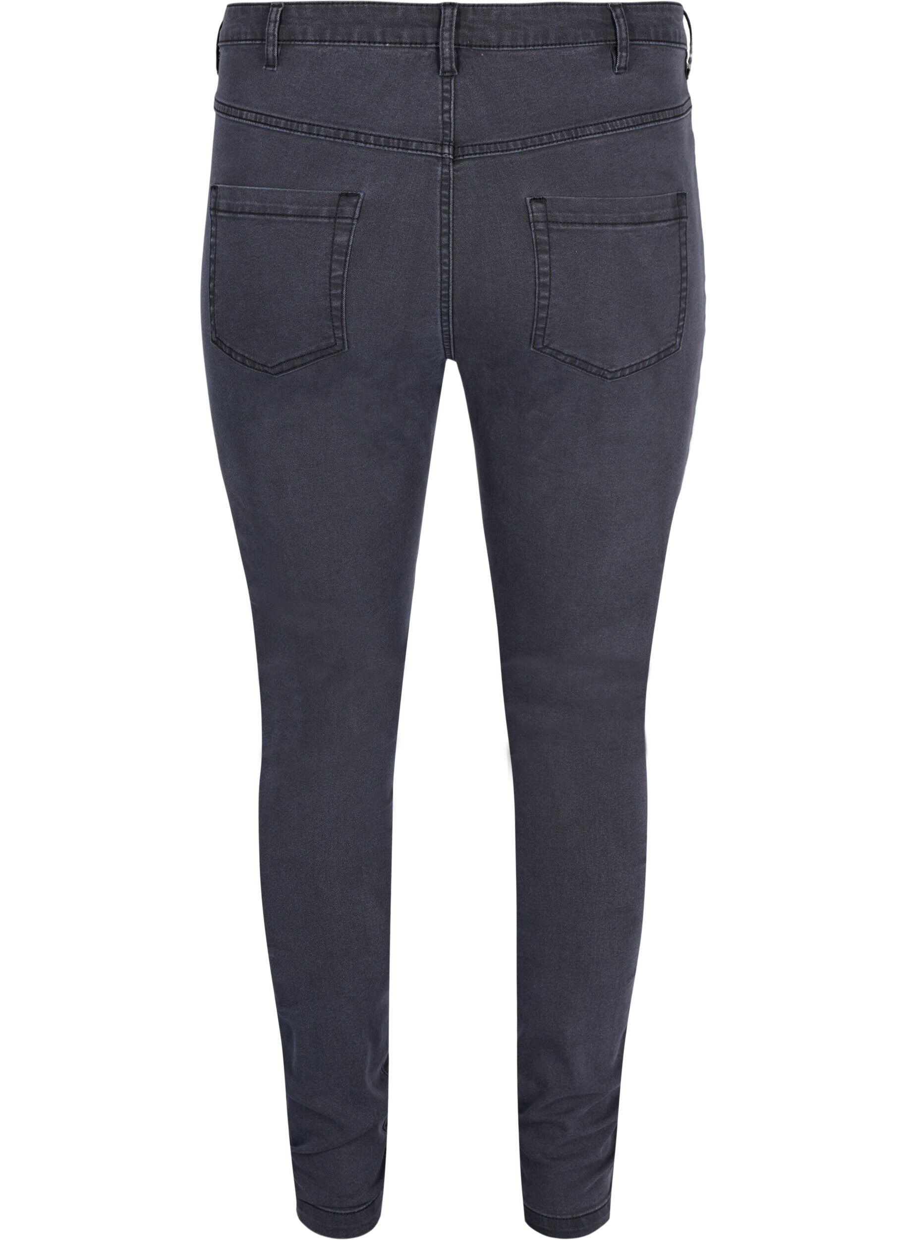 Højtaljede super slim Amy jeans