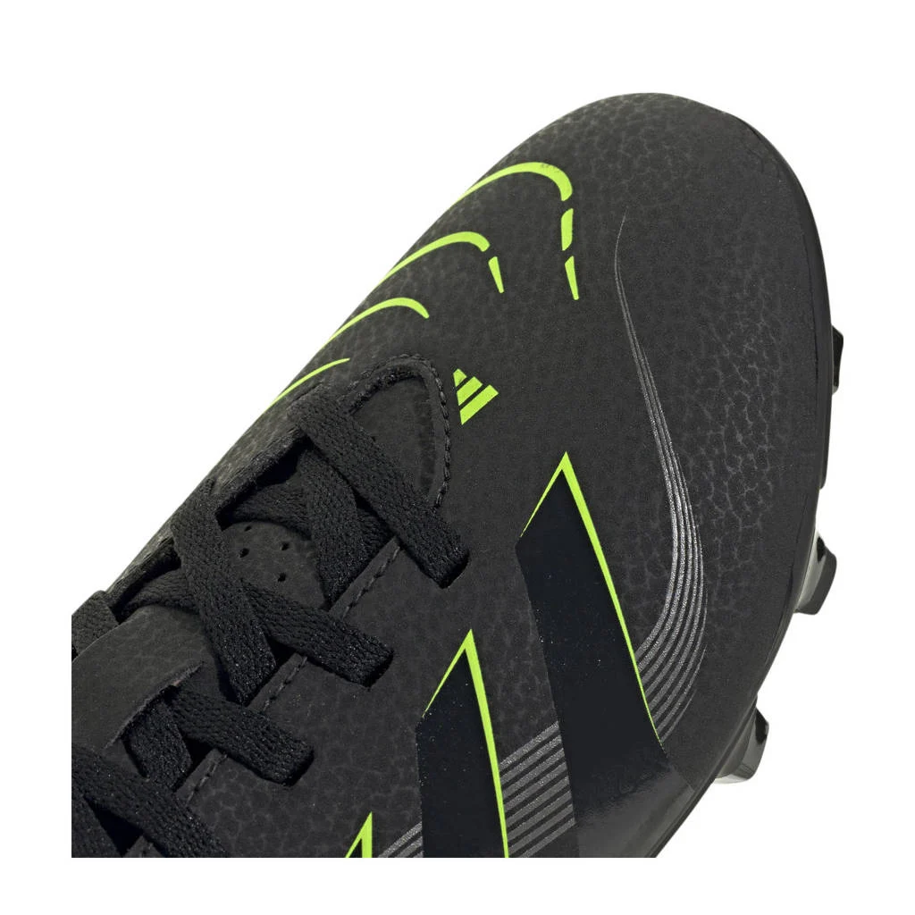 adidas Performance Predator ClubFG/MG Salajunior voetbvalschoenen zwart/antraciet/geel