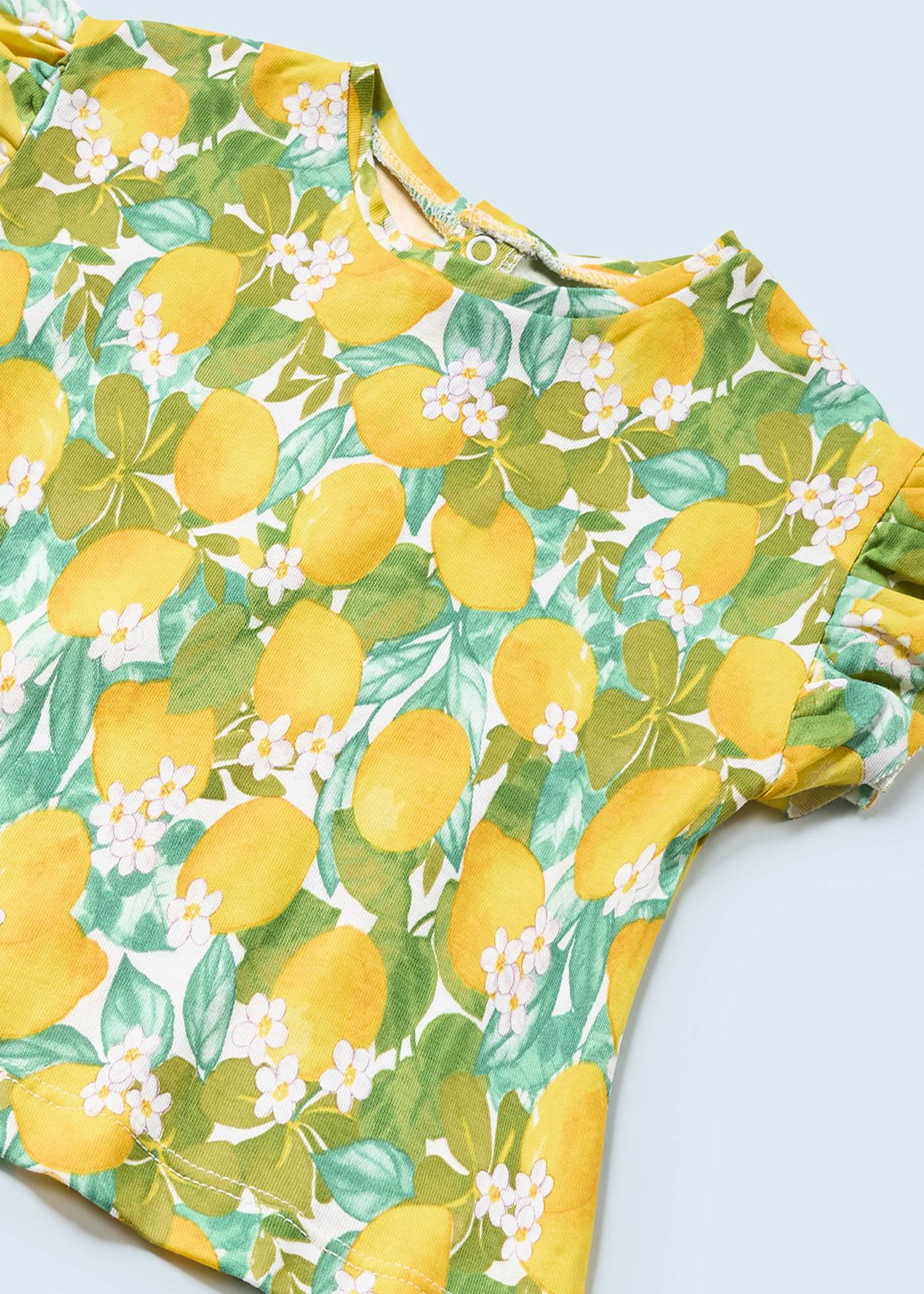 Conjunto de 3 peças em algodão sustentável para bebê