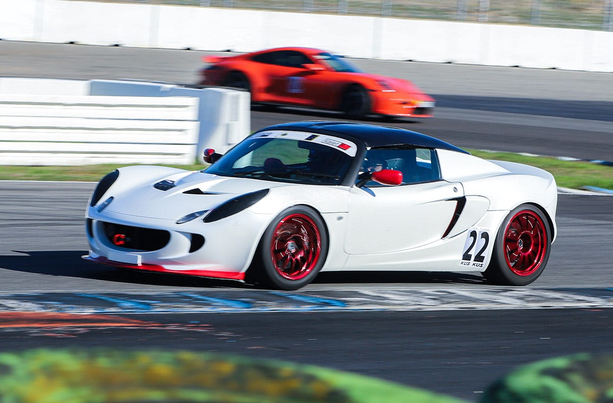 Renntaxi Lotus Elise in Hockenheim als Geschenk