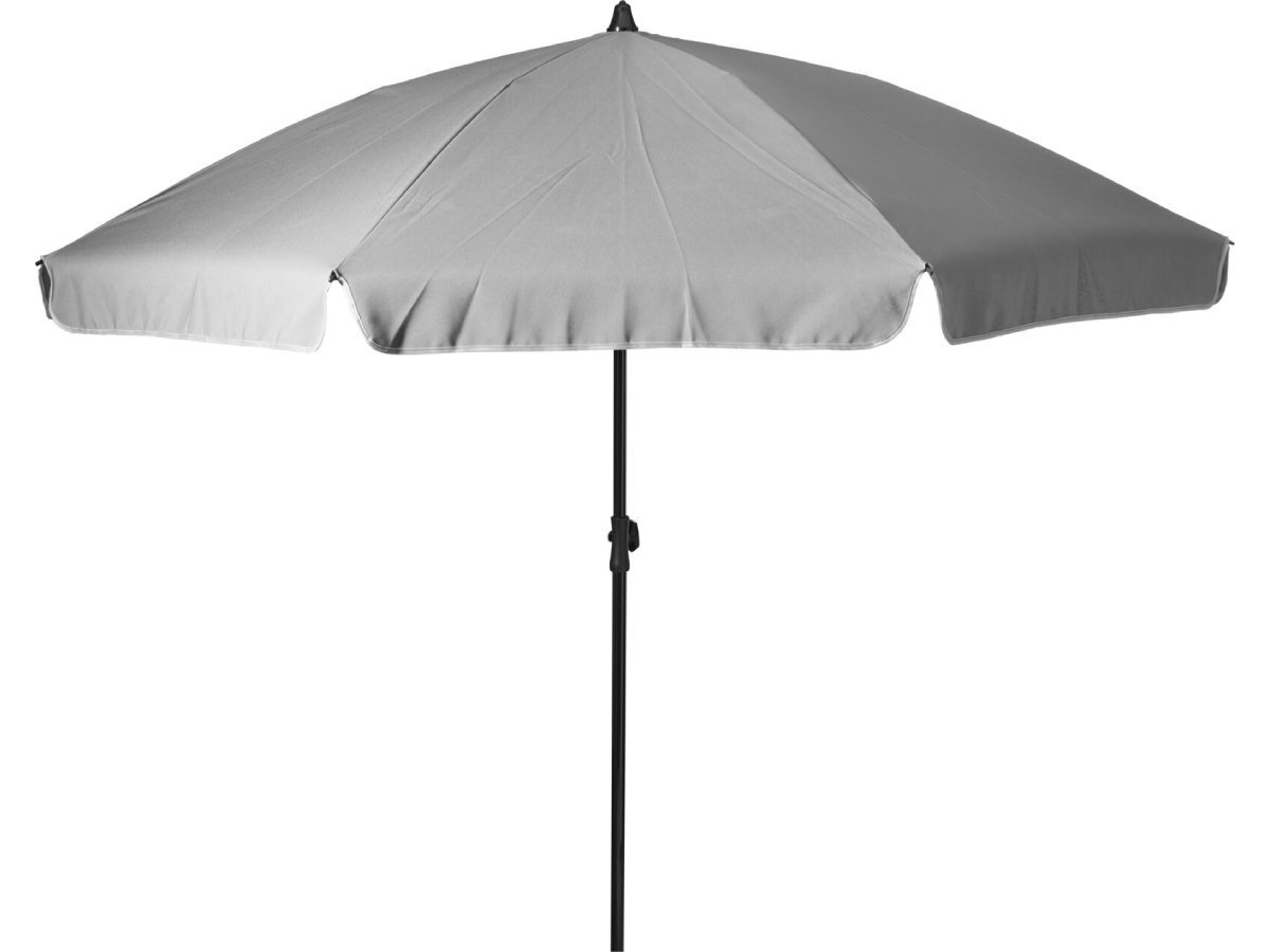 Ø185 cm strandparasol - Light grey