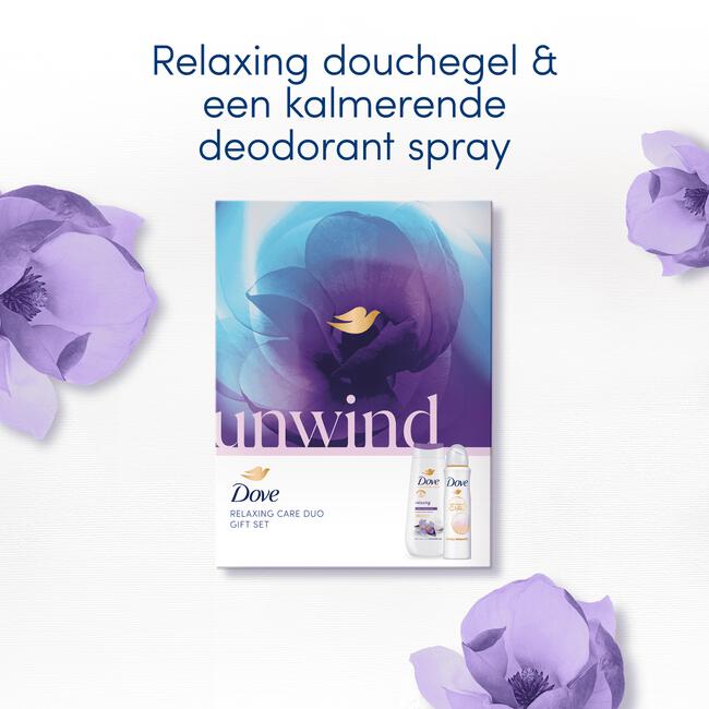 Dove Advanced Care Relaxing Duo Gift Set Unwind Geschenkset