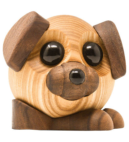 Fablewood Muntermacher Hund - Buddy - 8 cm - Natur