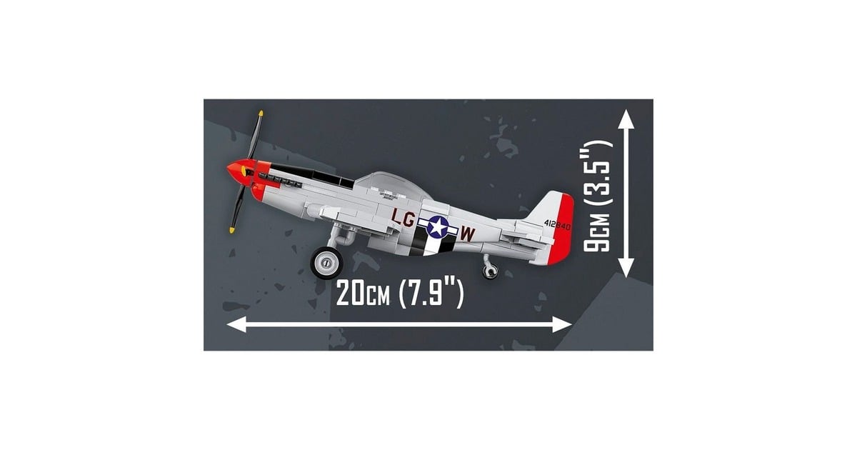 COBIP-51D Mustang Constructiespeelgoed  (Schaal 1:48)