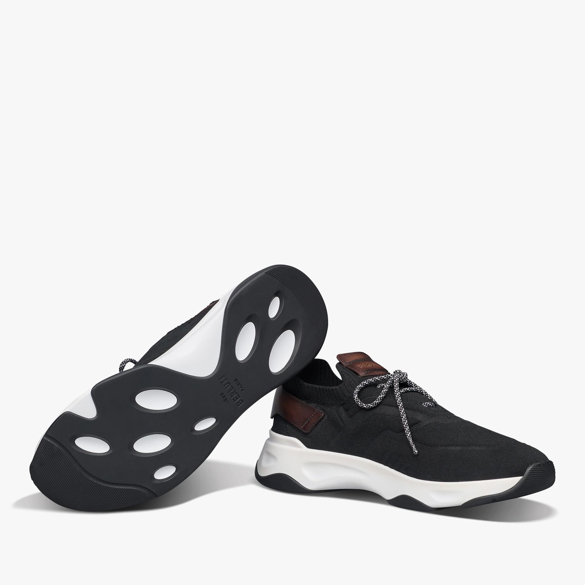 Sneaker Shadow En Maille Et Cuir