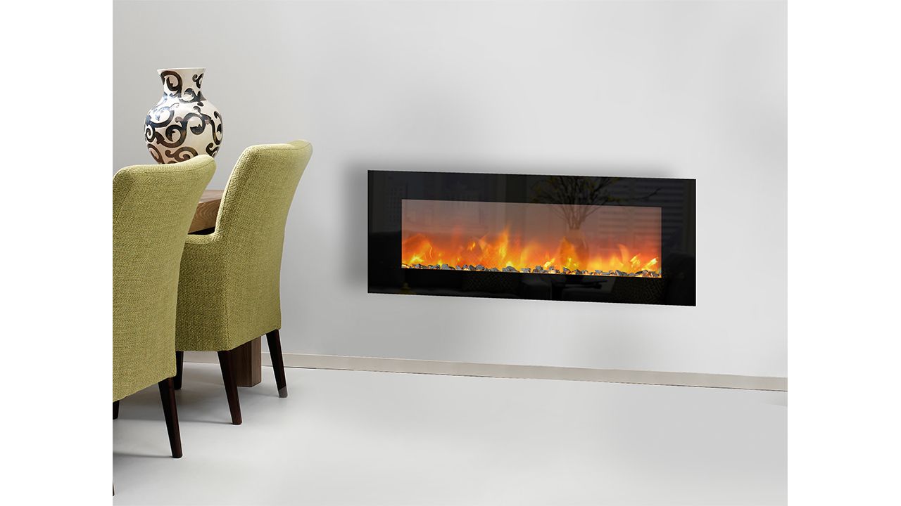 Elektrische wandhaard 130 Trivero B127 x D14 x H47 cm