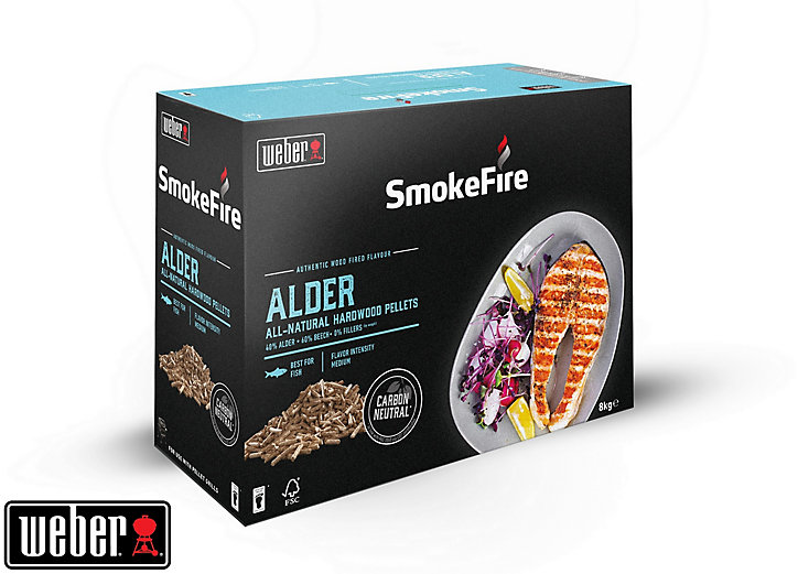 Pellet pour barbecue FSC Aulne Weber 8kg