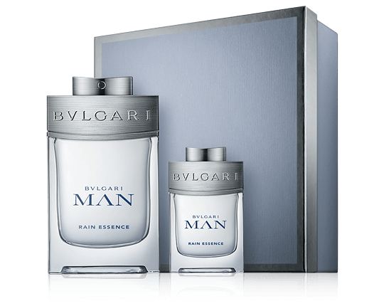 Bvlgari Man Rain Essence Set mit EdP Spray 100ml-15ml