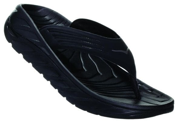 Hoka Ora Recovery Flip Noir