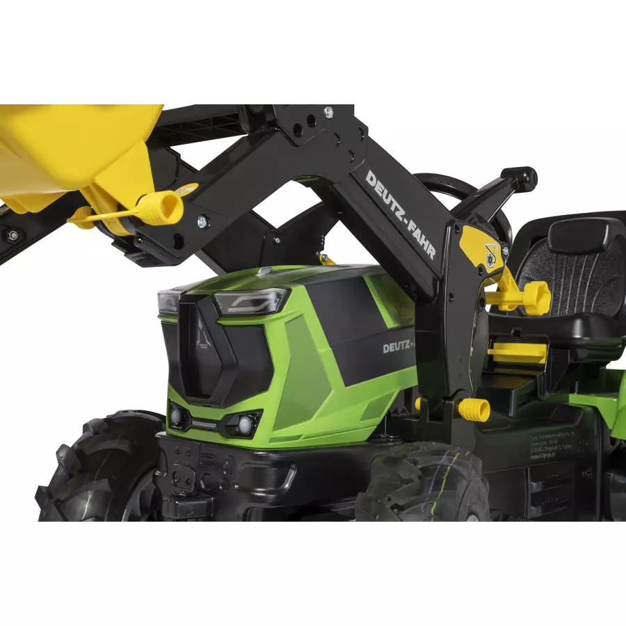 rolly®toys Kindertraktor rollyFarmtrac Premium II Deutz 8280 TTV, rollyTrac Lader, rollyAir Tyres - neu