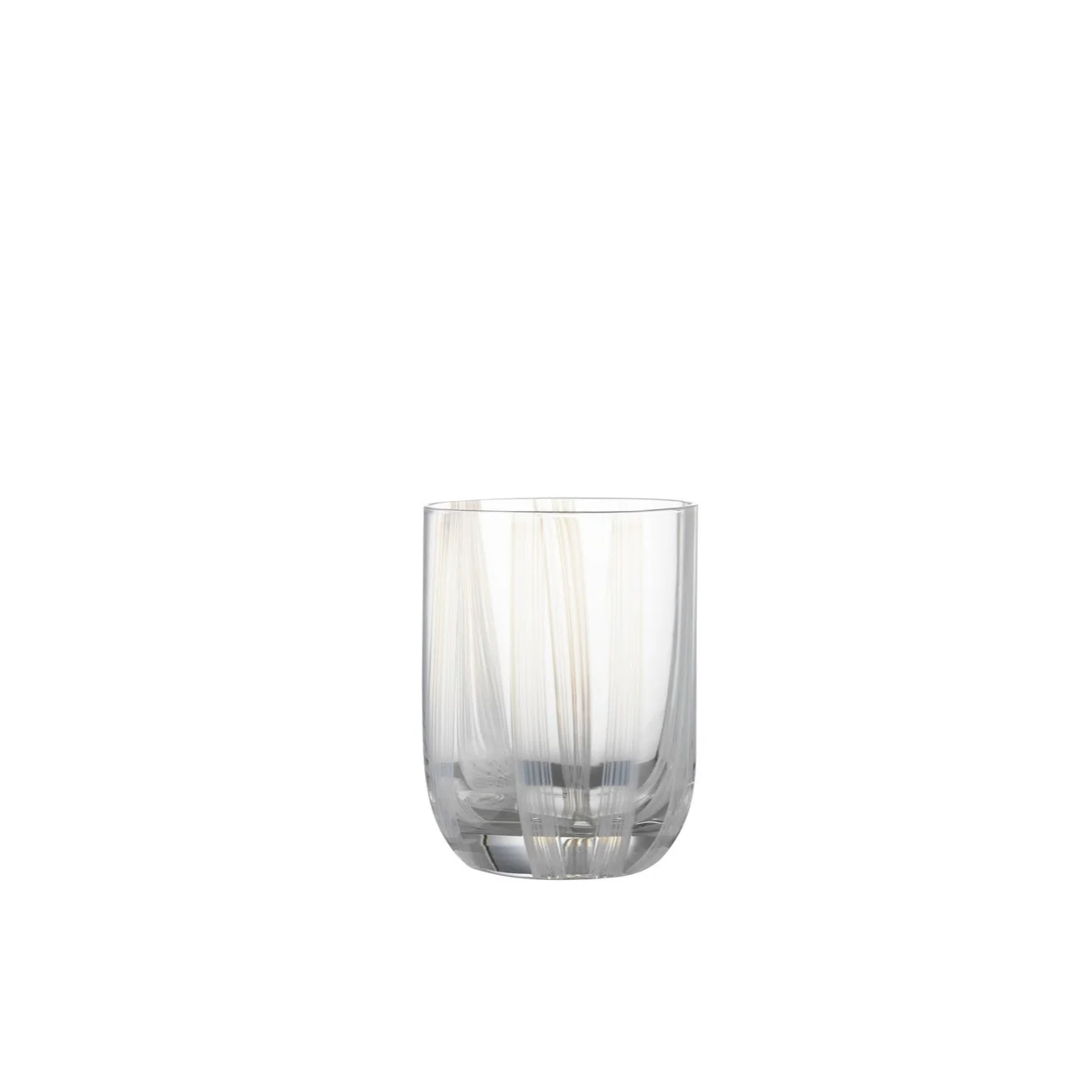 Normann Copenhagen  Stripe glas, White Stripes - 39 cl.