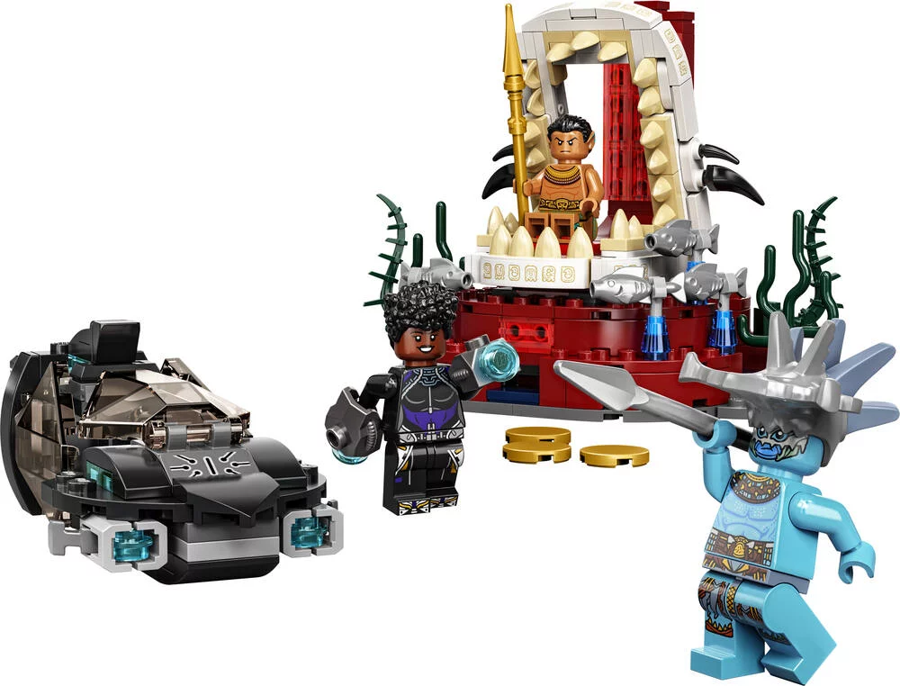 LEGO®MARVEL SUPER HEROES 76213 - LA SALLE DU TRONE DU ROI NAMOR