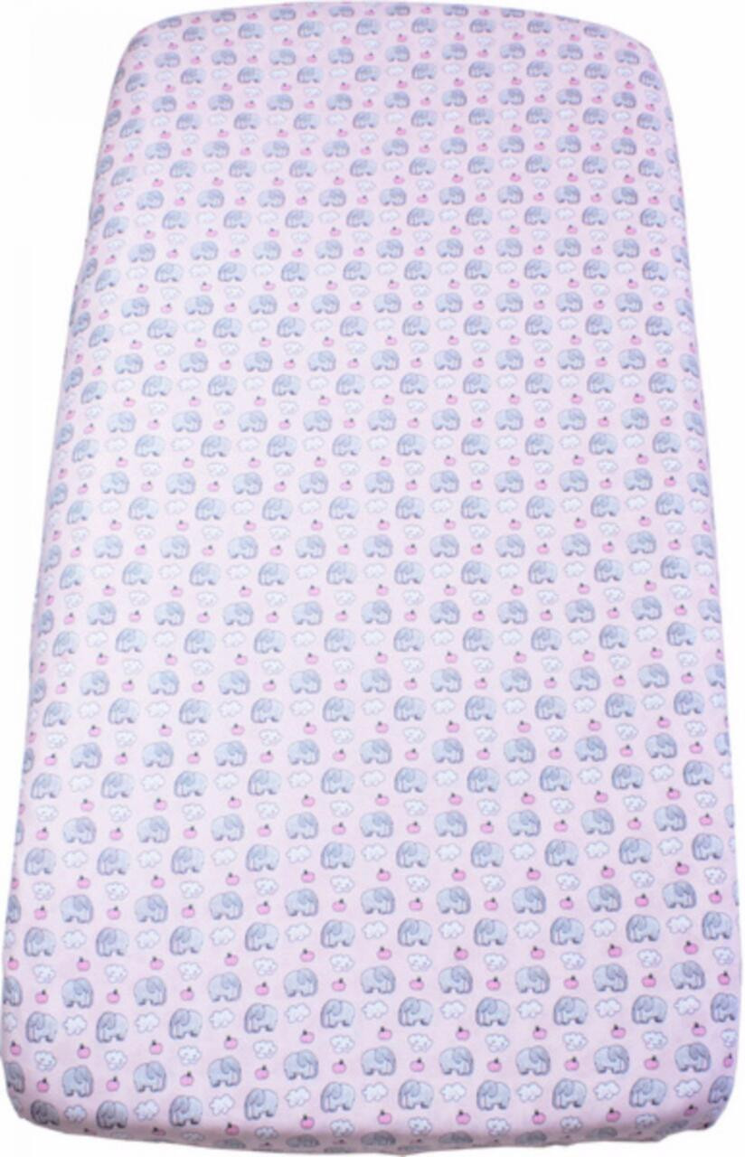 Hoeslaken Pink elephant