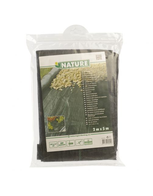 Nature Gronddoek Zwart - Groeifolie Gronddoek