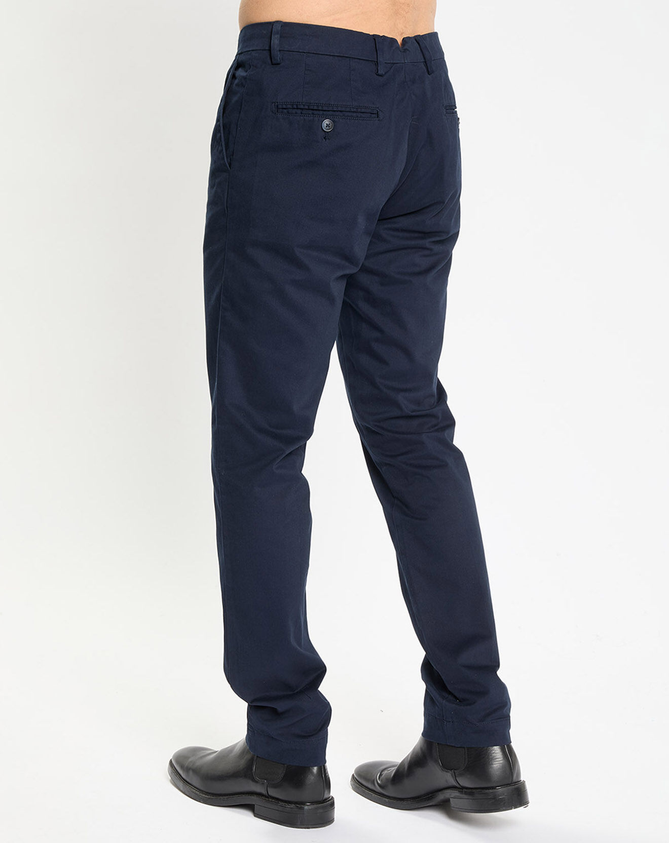 Hackett London Pantalon chino Slim Fit Kensignton bleu marine