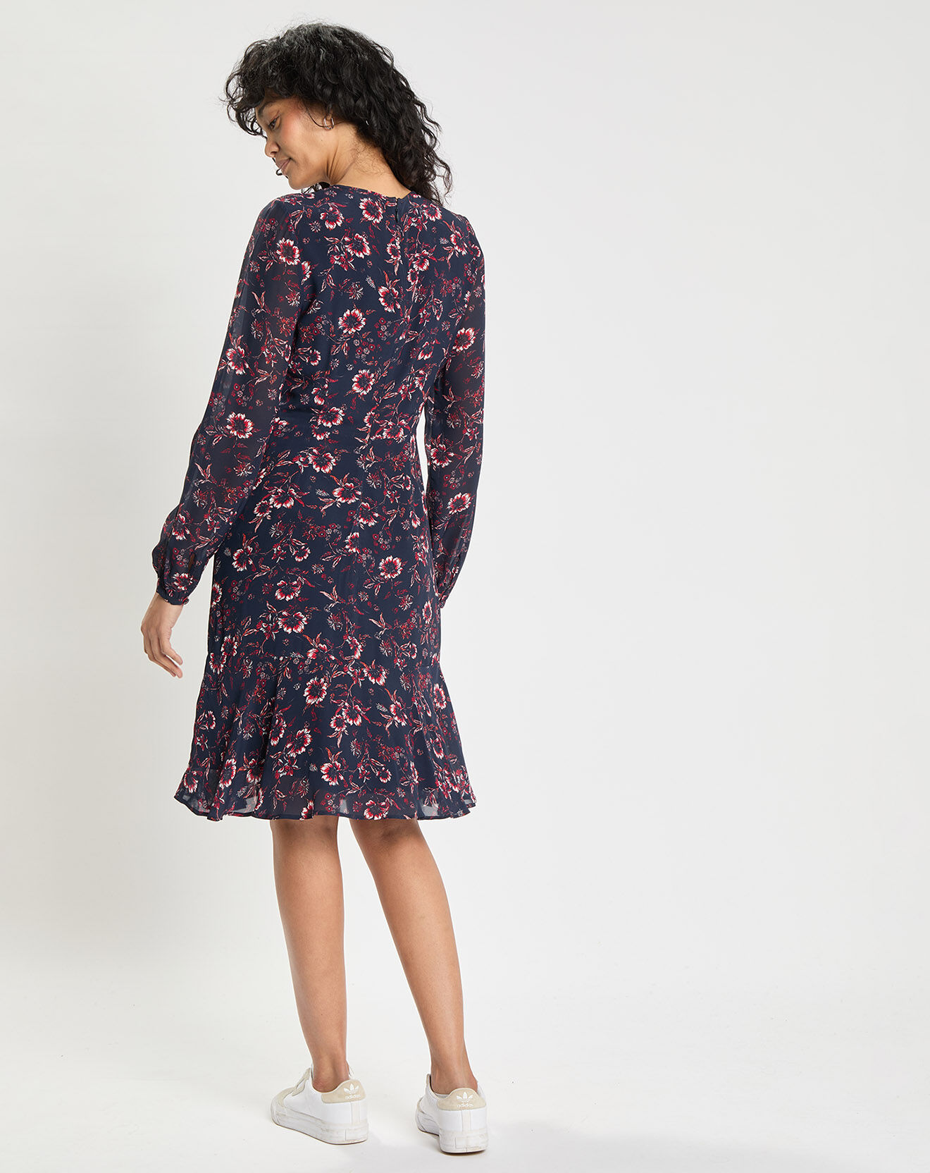 Tommy Hilfiger Robe Theme à fleurs bleu marine