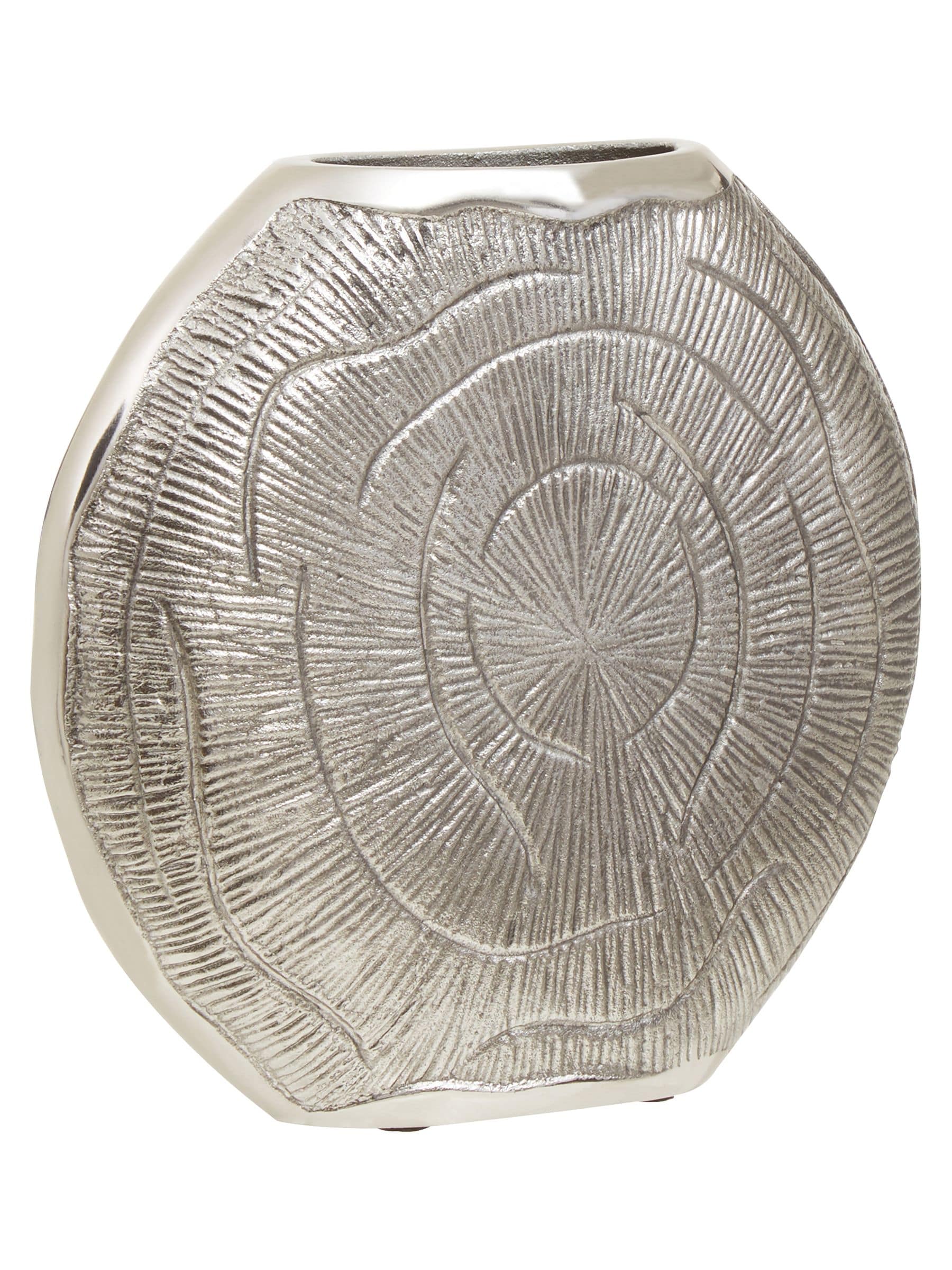 Fifty Five South Small Silva Oak Effect Finish Vase