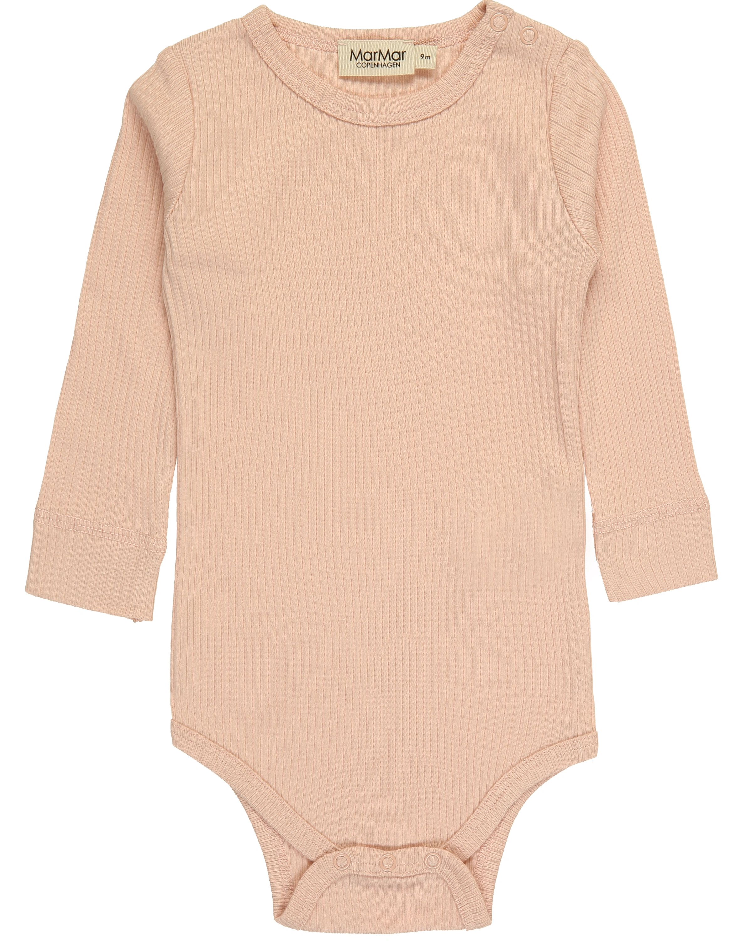 Langarmbody PLAIN in rose