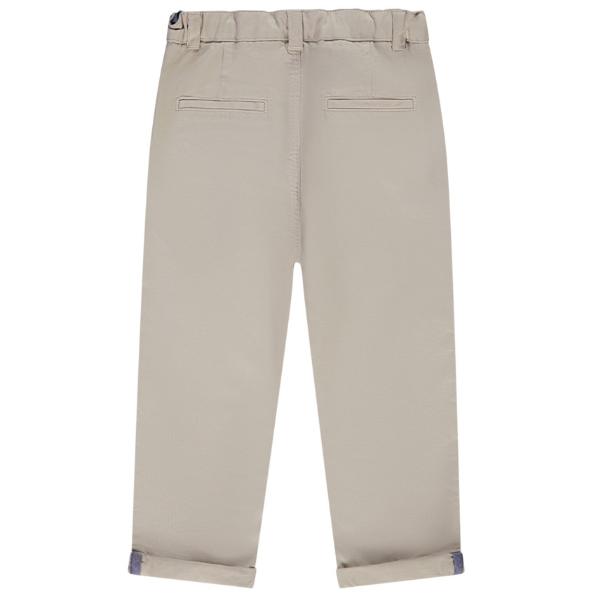 Pantalon en twill uni pour bébé garçon