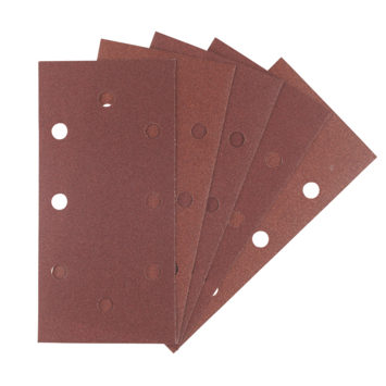 Irwin schuurvel 190 x 93 mm K120 zelfhechtend, met perforatie voor B D, 5 stuks.