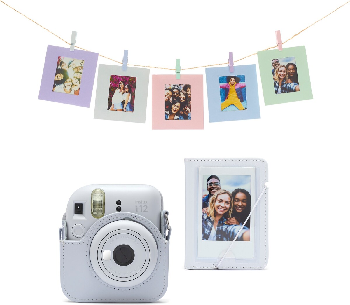 Fujifilm - Instax Mini 12 Instant Kamera - Hvid