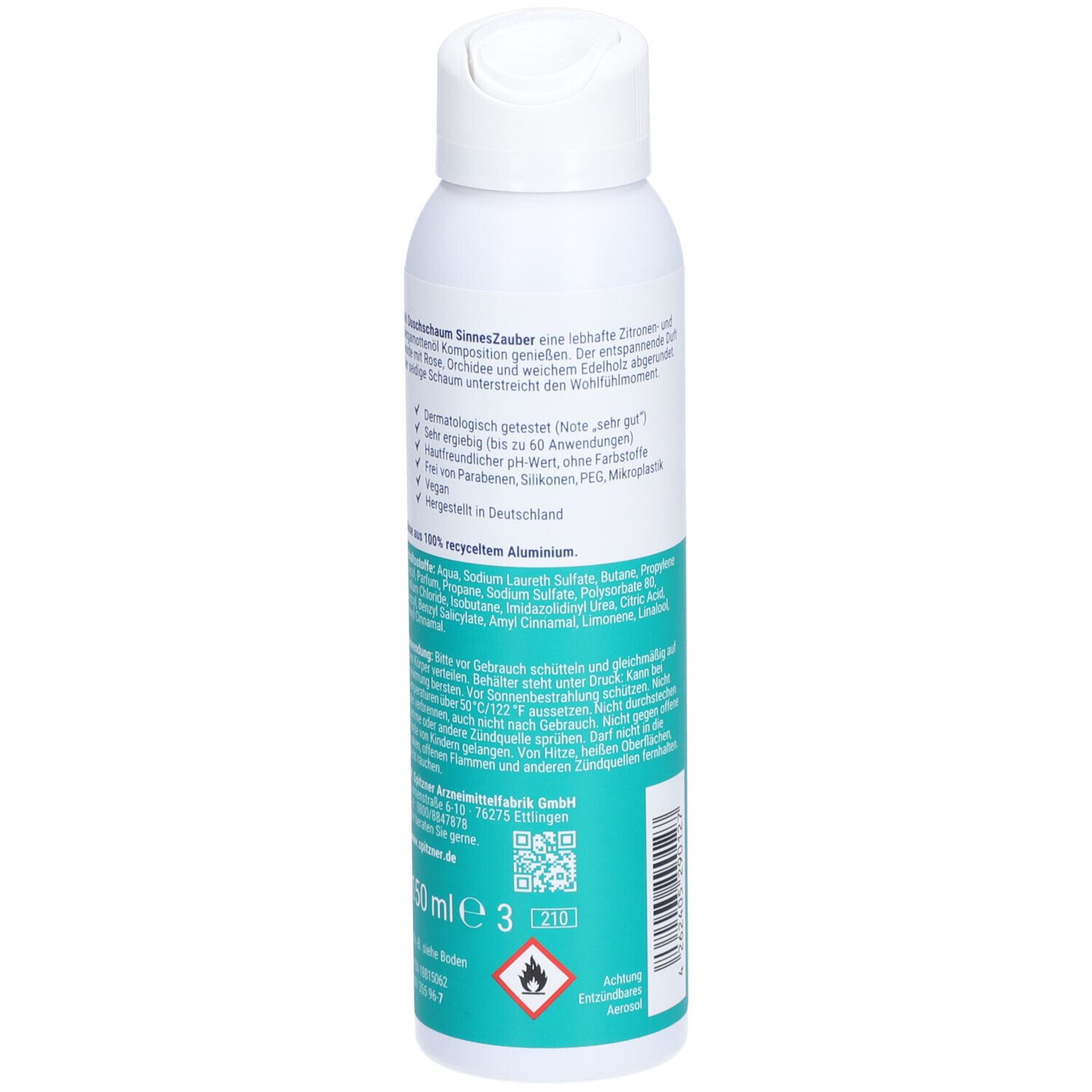 spitzner Sinnes Zauber Duschschaum