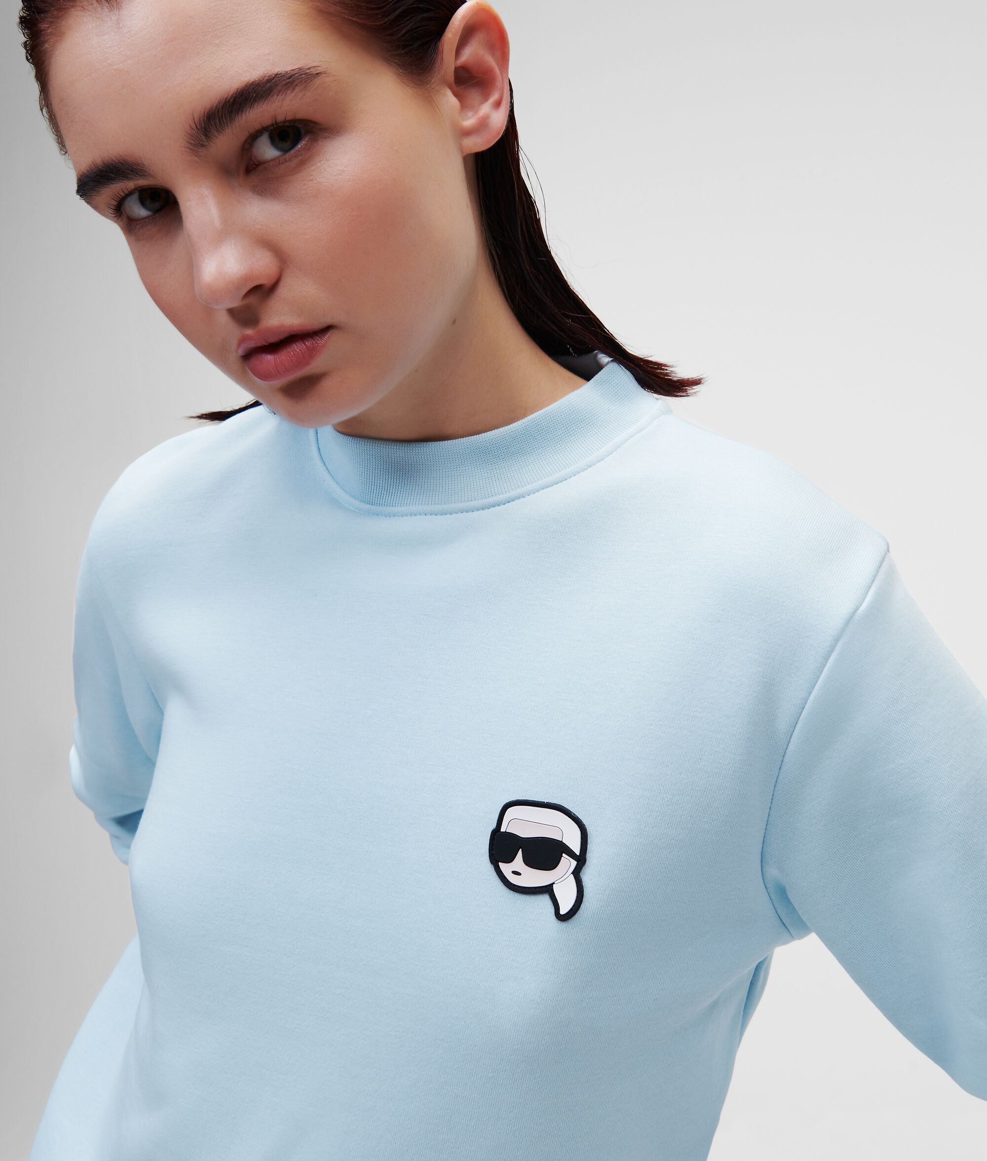 SWEAT-SHIRT AVEC EMPIÈCEMENT KARL IKONIK